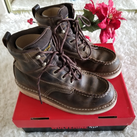 wolverine loader 8 wedge boot